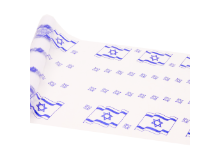 ראנר סאטן דגלי ישראל מטאלי ליום העצמאות- שקוף